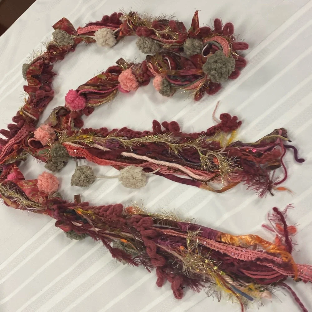 Artisan Textured Scarf - Picture 8 of 8